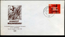 Saarland - FDC - Verhütet Waldbrände - Mi 431 - FDC