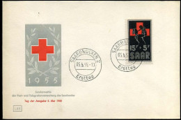 Saar - FDC - Rotes Kreuz - Mi 360 - FDC