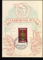 Saar - Saarmesse - Maximulkarte Mi 368 - Maximumkaarten