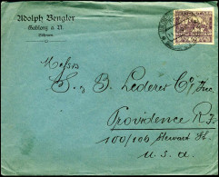 Cover To Providence, Rhode Island, U.S.A. - Adolph Bengler, Gablonz, Böhmen' - Lettres & Documents