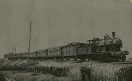 Reproduction - Rapide Paris-Erquelinnes En 1909 - 2.670  PK 31 - Treni