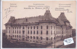 ROUMANIE- BUCURESTI- BUKAREST- MINISTERE DES TRAVAUX PUBLICS- ANCIENNE KOMMANDANTUR - Rumania