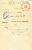 Guerre 40 Formulaire & Censure Stalag IVD Torgau Région Dresde Prisonnier Français Passé Par Belgique CAD Izegem 1940 - Gevangenenpost