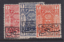 Saudi Arabia, Scott LJ11-LJ13, MHR, Signed ELA - Saudi-Arabien