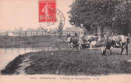 Chaville -  L'Etang De Brisemiche  - Bovins Au Pré -   CPA °J - Chaville