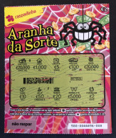 116 X, Lottery Tickets, Portugal, « Raspadinha », « Instant Lottery », « Edição Especial ARANHA DA SORTE » Nº  580 - Lotterielose