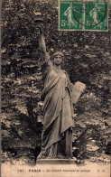 75 - PARIS / PARC DU LUXEMBOURG - STATUE LA LIBERTE - Parques, Jardines