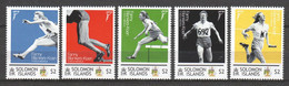 Solomon Islands 2012 MNH Set 2 SUMMER OLYMPICS LONDON 2012 - FANNY BLANKERS-KOEN - Zomer 2012: Londen