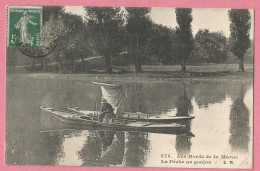 SAS0558  CPA  Les Bords De La Marne - La Pêche Au Goujon  +++++++ - Creteil