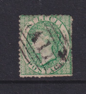 St. Lucia, Scott 6 (SG 8x), Used, Watermark Reversed - Ste Lucie (...-1978)