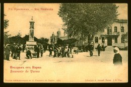 BULGARIE 008 - Souvenir De VARNA - Rue Preslavska - Dos Non Divisé - Bulgarije