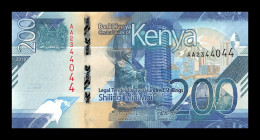 Kenia Kenya 200 Shillings 2019 Pick 54 Sc Unc - Kenia