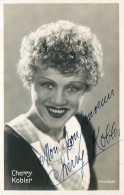 ARTISTE  Cherry KLOBER Dédicace , Autographe Original - Artisti