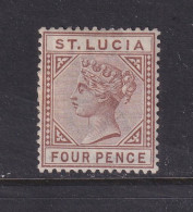 St. Lucia, Scott 33a (SG 34), MNG (no Gum) - St.Lucia (...-1978)