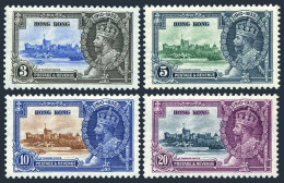 Hong Kong 147-150,hinged. Mi 132-135. King George V Silver Jubilee Of Reign,1935 - Neufs