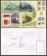 Hong Kong 792 Sheet,MNH. Mi 819 Bl.55. Royal Postbox,1997.Flowers,Arms,Flag,Map. - Nuevos