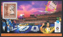Hong Kong 757 Sheet, MNH. Michel Bl.41. Olympics Atlanta-1996. - Neufs