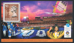 Hong Kong 757 Sheet, MNH. Michel Bl.41. Olympics Atlanta-1996. - Nuevos