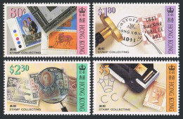 Hong Kong 652-655,MNH.Michel 670-673. Stamp Collecting,1992. - Nuevos