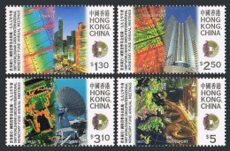 Hong Kong 799-802. Michel 826-829. Monetary Fund Annual Meeting, 1997. - Unused Stamps