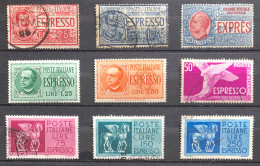 ESPRESSI - Since 1903... (Express Service) - Kingdom And Republic - ITALY STAMPS - Express/pneumatic Mail