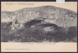 Recuerdo De La Republica Argentina - Gruta Del Milodon - Limites Chubut Y Rio Negro (14'773) - Argentine