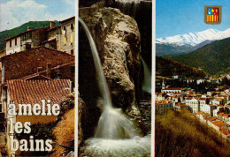 AMELIE-LES-BAINS     ( PYRENEES ORIENTALES)     MULTI-VUES - Amélie-les-Bains-Palalda