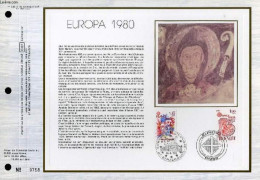 FRANCE - EUROPA  26-27 Avril 1980 - Aristide Briand - Saint Benoit , Patron De L'Europe - N° 533 S Du Catalogue CEF - 1980-1989