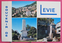 20 - Corse - Souvenir De Levie - Monument Aux Morts - Fontaine - Vue Du Village - Sartene