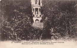 GRECE - Courfou - Achelleron - Monument De L'impératrice Elisabeh D'Autriche - Carte Postale Ancienne - Griechenland
