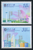 Macao 1103-1104, MNH. Honesty & Equality, 2002. Buildings. - Neufs