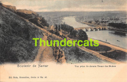 CPA SOUVENIR DE NAMUR VUE PRISE DU CHEMIN TIENNE DES BICHES NELS SERIE 16 NO 20 - Namur