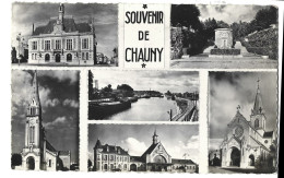 02 Chauny - Vues Multiples  - Souvenir - Chauny