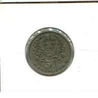 50 CENTAVOS 1947 PORTUGAL Moneda #AT295.E.A - Portogallo