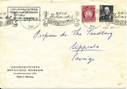 Norway Cover Sent To Sweden Oslo 1-12-1965 (Bruk Julemerket Nasjonalforenbingen Sanitetsforeningen) - Cartas & Documentos