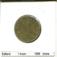 1 KROON 1998 ESTLAND ESTONIA Münze #AS681.D.A - Estland