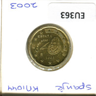 20 EURO CENTS 2003 SPANIEN SPAIN Münze #EU363.D.A - España