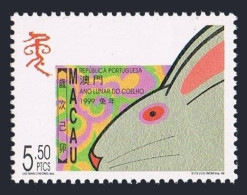 Macao 967, 968-968a Sheets, MNH. New Year 1999, Lunar Year Of The Rabbit.  - Neufs