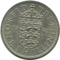 SHILLING 1963 UK GREAT BRITAIN Coin #AG991.1.U.A - I. 1 Shilling