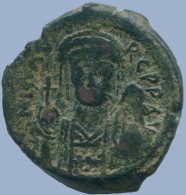 MAURICE TIBERIUS FOLLIS CONSTANTINOPLE YEAR 2 583/584 12.1g/30mm #ANC13696.16.U.A - Byzantines