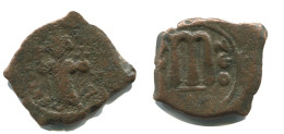 ARAB PSEUDO AUTHENTIC ORIGINAL ANCIENT BYZANTINE Coin 5.7g/29mm #AB331.9.U.A - Bizantine
