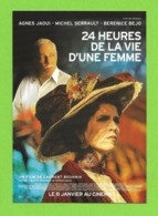 CPM.    Cart'com.    Film "24 Heures De La Vie D'une Femme".   Cinéma.   Postcard. - Manifesti Su Carta