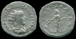 GORDIAN III AR ANTONINIANUS ROME Mint AD 241-243 LAETITIA AVG N #ANC13146.38.U.A - La Crisi Militare (235 / 284)