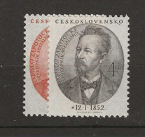 1952 MNH Tschechoslowakei, Mi 701-2 Postfris** - Unused Stamps