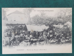 Dahomey , Marché Aux Poissons à Porto- Novo - Dahome