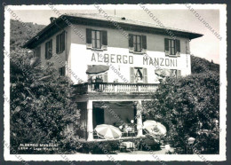 Novara Lesa Albergo Manzoni Foto FG Cartolina ZF7226 - Novara