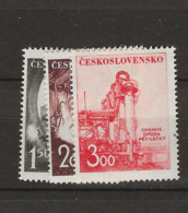 1952 MNH Tschechoslowakei, Mi 709-11 Postfris** - Ungebraucht