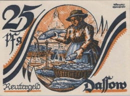 25 PFENNIG 1922 Stadt DASSOW Mecklenburg-Schwerin UNC DEUTSCHLAND Notgeld #PA424 - [11] Emisiones Locales