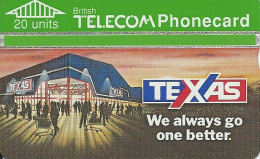 Great Britain: British Telecom - 161A Texas - BT Edición Publicitaria