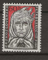 1957 MNH Tschechoslowakei, Mi1040 Postfris** - Unused Stamps
